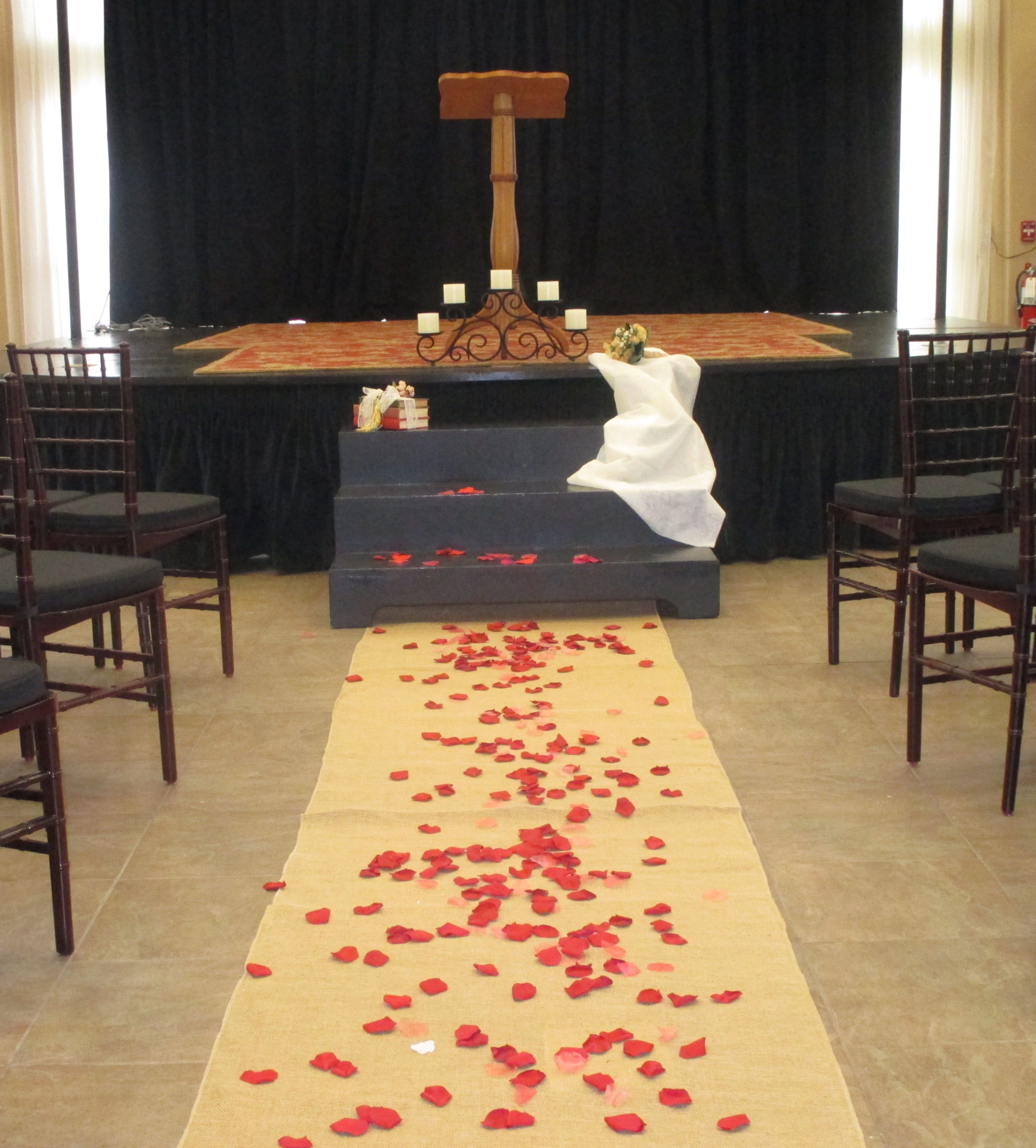 Classic Wedding Venue Setting Nevada County CA