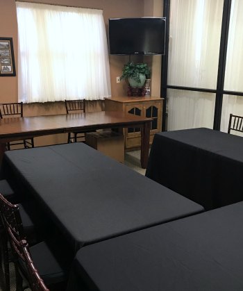 The Foothills Event Center's conference room