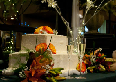Wedding cake photography service venue in Nevada County CA