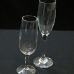 Champagne glasses rental choices event venue Grass Valley
