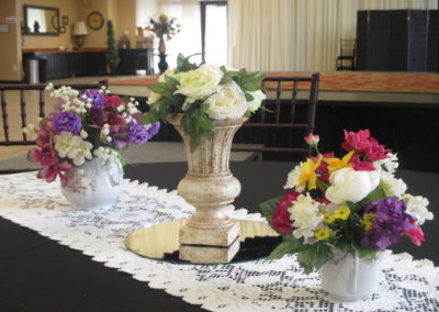 Vases and containers for flowers Nevada County venue