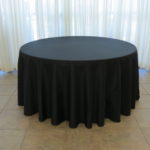 black linen rentals for Nevada County events