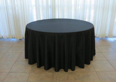 black linen rentals for Nevada County events