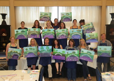 Painting wine classes Grass Valley CA