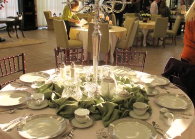 Elegant table service custom venue space Grass Valley CA