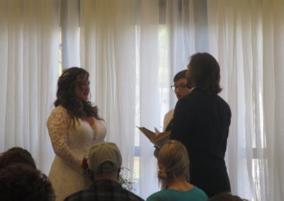 Wedding ceremony is special venue in Nevada County