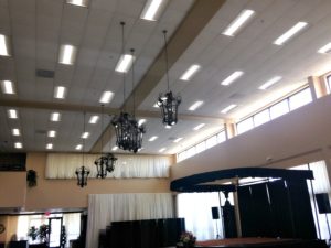 LED Lighting at Event Venue