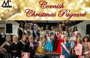 Crowned royalty at the Cornish Christmas Pageant