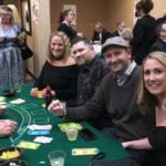 Guests having a good time at the Rotary Royale Casino Night!